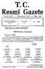 T.C. Resmî Gazete. Kuruluş Tarihi : ( 7 Teşrinievvel 1336 ) 7 Ekim 1920. 15 Ocak 1988 CUMA. Milletlerarası Andlaşma