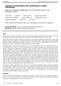 HASTANE ÇALIfiANLARINDA BEL A RISI SIKLI I VE R SK FAKTÖRLER RISK FACTORS AND FREQUENCY OF LOW BACK PAIN IN THE HOSPITAL STAFF