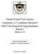 AraĢtırma ve Uygulama Hastanesi 2009 Yılı Kurumsal Değerlendirme Raporu