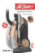 CLEANART MANO AR 476 ELEKTRİKLİ SÜPÜRGE