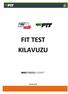 FIT TEST KILAVUZU KASIM 2015