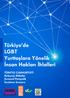 Türkiye de LGBT Yurttaşlara Yönelik İnsan Hakları İhlalleri
