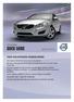 QUICK GUIDE WEB EDITION YENİ VOLVO'NUZA HOŞGELDİNİZ! VOLVO S60