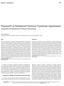 Preoperatif ve Postoperatif Pulmoner Fizyoterapi Uygulamalar