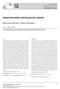 DERLEME REVIEW. (Asthma Allergy Immunol 2015;13:1-5) (Asthma Allergy Immunol 2015;13:1-5) Uzm. Dr. Özlem YILMAZ 1