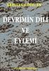 DEVRİMİN DİLİ VE EYLEMİ