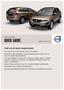 QUICK GUIDE WEB EDITION VOLVO XC60 YENİ VOLVO'NUZA HOŞGELDİNİZ!