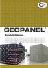 Geopanel 120x60 cm (10,50 Kg) Ürün Kodu: EGPPANE0120