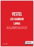 VESTEL LED RAINBOW LAMBA