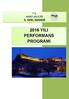 2016 YILI PERFORMANS PROGRAMI