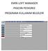 EMİN LOFT MANAGER PIGEON PEDIGREE PROGRAMI KULLANIM BİLGİLERİ