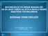 BAYINDIRLIK VE İSKAN BAKANLIĞI 29.09.2010 TARİH ve 27714 SAYILI RESMİ GAZETEDE YAYINLANMIŞ SIĞINAK YÖNETMELİĞİ