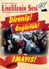 1 Mayıs ta alanlara! Lİselİlerİn Sesİ -