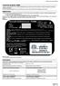 Technical Data Specification - P200MA. Regulatory Marks. Scan Parameters. System Laser Classification