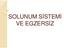 SOLUNUM SİSTEMİ VE EGZERSİZ