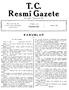 T.C. Resmî Gazete Tesis tarihi: 7 Teşrinievvel 1336