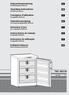 Gebrauchsanweisung. Operating instructions. Consignes d'utilisation. Gebruiksaanwijzing. Istruzione d'uso. Instrucciones de manejo
