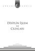 Disiplin İşlem ve. Cezaları