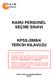 KAMU PERSONEL SEÇME SINAVI KPSS-2008/4 TERCİH KILAVUZU