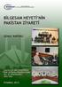 BİLGESAM HEYETİ NİN PAKİSTAN ZİYARETİ SONUÇ RAPORU BİLGE ADAMLAR STRATEJİK ARAŞTIRMALAR MERKEZİ