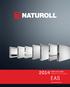 ÜRÜN KATALOĞU PRODUCT CATALOGUE EAS. www.naturoll.com.tr