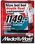 MEdIa MarkT FİyaTI 114,90 TakSİTlİ FİyaT