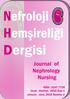 Nefroloji Hemşireliği Dergisi 2016 Ocak - Haziran 1. Sayı