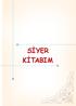 SİYER KİTABIM 2015 HAZİRAN ISBN: 978-605-389-192-5