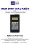 HKO 2010 TAKOASĐST V2.8 Takograf Test ve Programlama Cihazı