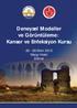 Deneysel Modeller ve Görüntüleme: Kanser ve Enfeksiyon Kursu. 26-28 Ekim 2015 Margi Hotel Edirne