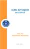 BURSA BÜYÜKŞEHİR BELEDİYESİ 2016 YILI PERFOMANS PROGRAMI