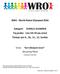 WRO - World Robot Olympiad 2016. Kategori: KURALLI KLASMAN Yaş grubu: Lise (16-19 yaş arası) Türkiye için 9., 10., 11., 12.