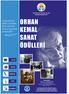 ORHAN KEMAL SANAT ÖDÜLLERİ