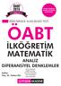 İLKÖĞRETİM MATEMATİK ANALİZ DİFERANSİYEL DENKLEMLER