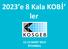 2023 e 8 Kala KOBİ ler 12-13 MART 2015 İSTANBUL