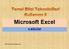 Microsoft Excel 4.BÖLÜM