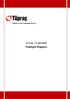 [Type text] TÜRKİYE PETROL RAFİNERİLERİ A.Ş. 01 Ocak 31 Mart 2009. Faaliyet Raporu