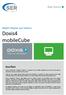 Doxis4 mobilecube. Bilgi Sayfası. Mobil cihazlar için istemci. Kısa Özet