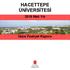 HACETTEPE ÜNİVERSİTESİ