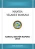 MANİSA TİCARET BORSASI