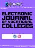 ISSN 2146-7684 Mayıs/ May 2016 ELECTRONIC JOURNAL OF VOCATIONAL COLLEGES. www.ejovoc.org