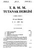 T. B. M. M. TUTANAK DERGİSİ