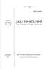 ADLİ TIP BÜLTENİ. The Bulletin of Legal Medicine ISSN 1300-865X. Adli Tıp Uzmanları Demeği nin resmi yayın organıdır. Cilt/Volume 6 Sayi/Number 2 2001