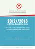 T.C. SÜLEYMAN DEMİREL ÜNİVERSİTESİ GÜZEL SANATLAR FAKÜLTESİ DEKANLIĞI 2012//2013 EĞİTİM-ÖĞRETİM YILI