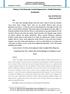 Malatya Yerel Basınında Suriyeli Sığınmacılara Yönelik Haberlerin İncelenmesi. Analyzing The News About The Syrian Refugees in Malatya Local Press