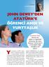 JOHN DEWEY DEN ATATÜRK E Ö RENC ANDI VE YURTTAfiLIK