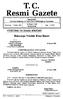 T.C. Resmi Gazete. Başbakanlık Mevzuatı Geliştirme ve Yayın Genel Müdürlüğünce Yayımlanır. 26 Kasım 1992 PERŞEMBE. Bakanlığa Vekillik Etme İşlemi