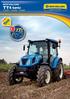 NEW HOLLAND TT4 Serisi