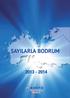 1SAYILARLA BODRUM 2013-2014