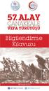 ÇANAKKALE. Bilgilendirme Kılavuzu VEFA YÜRÜYÜŞÜ. #BirÖlüpBinDiriliriz